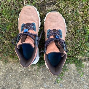 On trail runner high tops